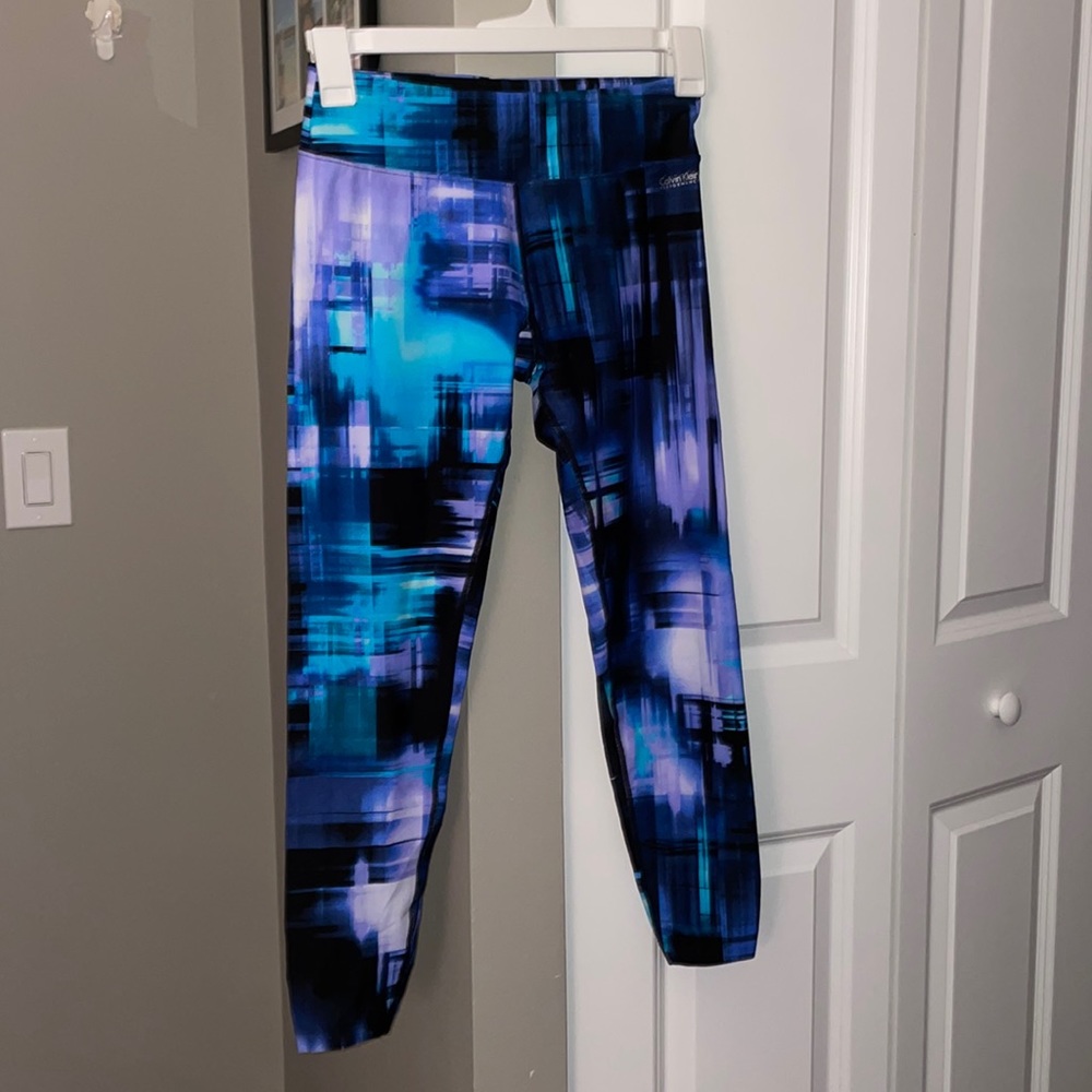 Calvin Klein Performance Quick Dry Leggings 💜💙🖤